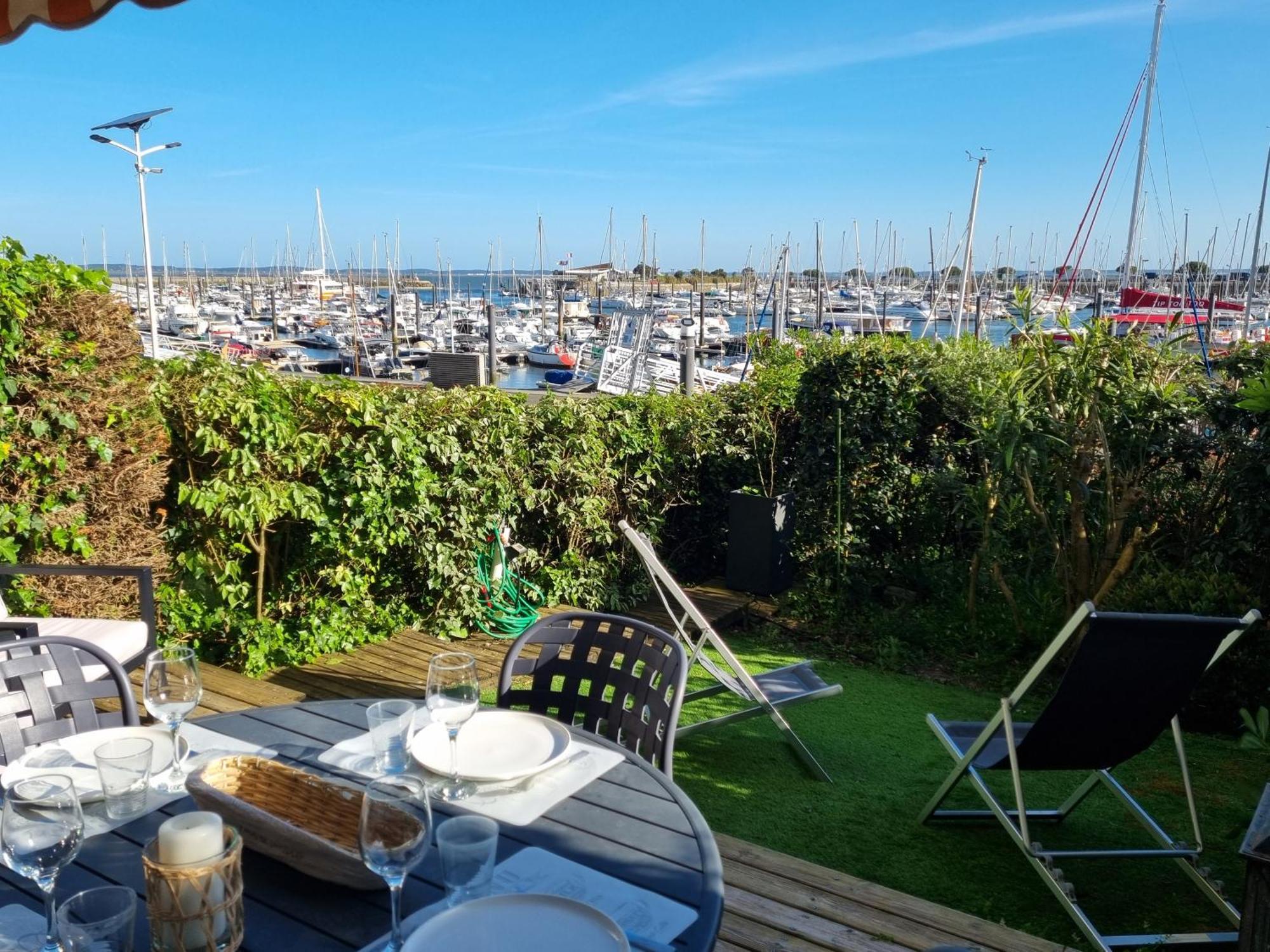 Face Au Port - Vue Mer - Jardin - Wifi - Menage - 4 Pers Arcachon Exterior foto